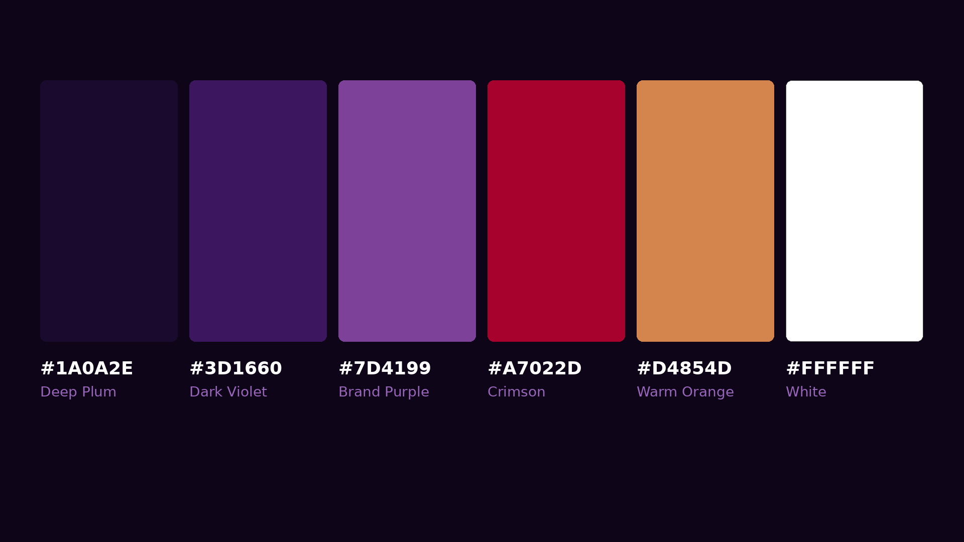 Brand Palette